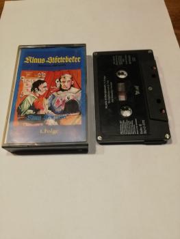 Klaus Störtebeker Folge 1 5-fach Silber geschraubt Schwarz mit Silbernen Druck SU-C 370 (PM3 503 ) C Stereo Sound(Wasserfleck Innnencover)